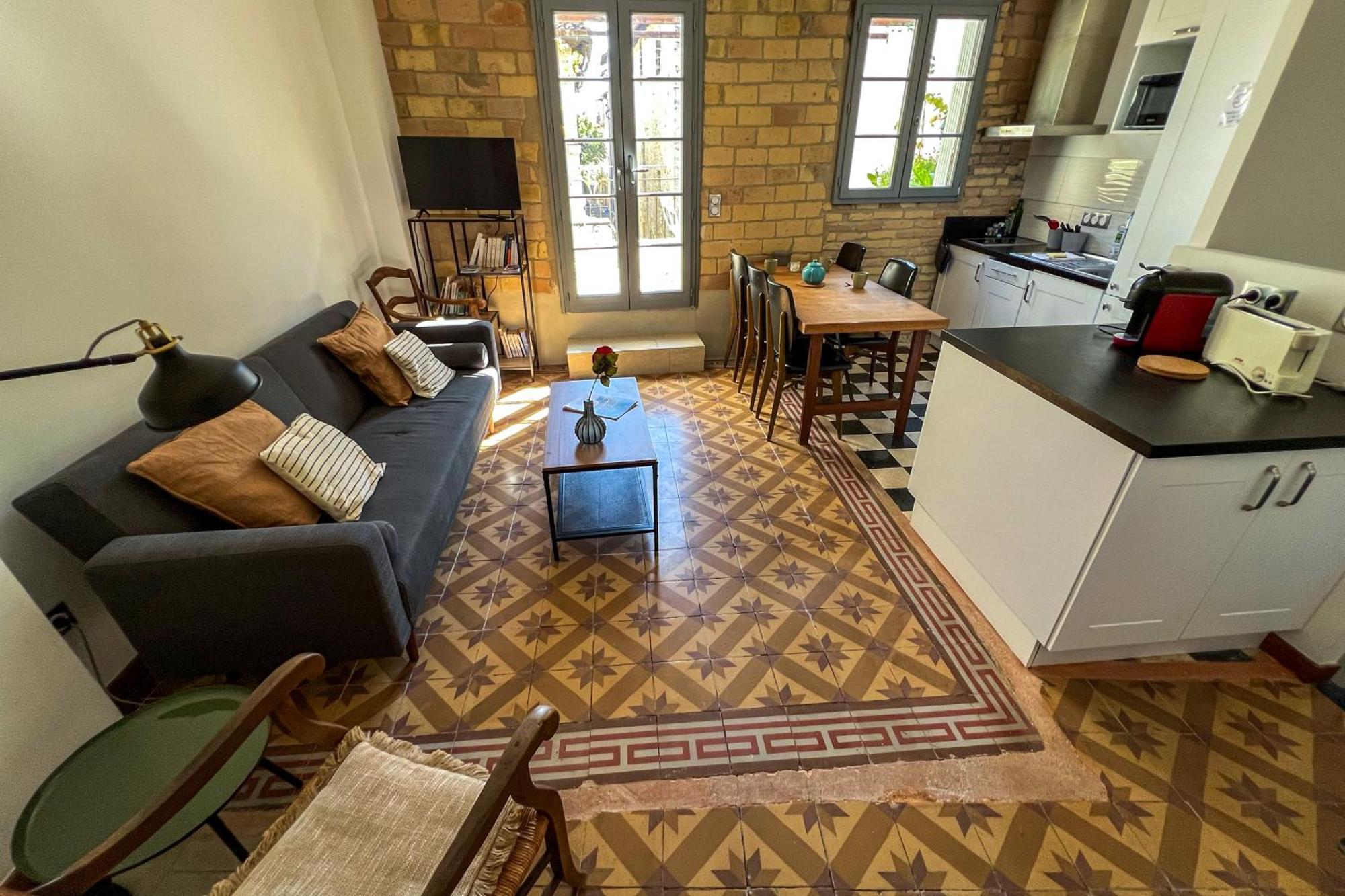 Ac - Private Exterior - Duplex Quartier Des Artistes Daire Avinyon Dış mekan fotoğraf