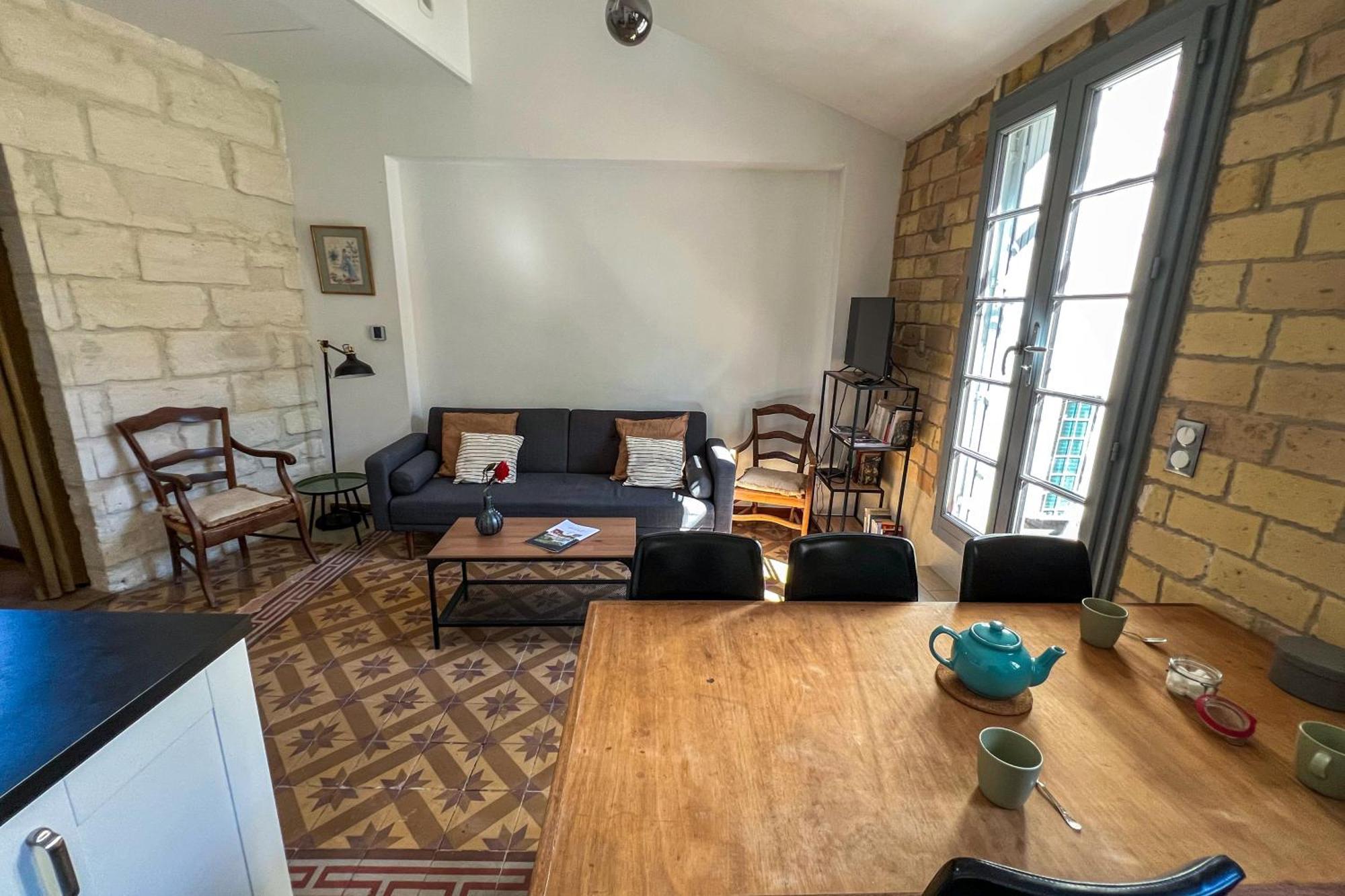 Ac - Private Exterior - Duplex Quartier Des Artistes Daire Avinyon Dış mekan fotoğraf
