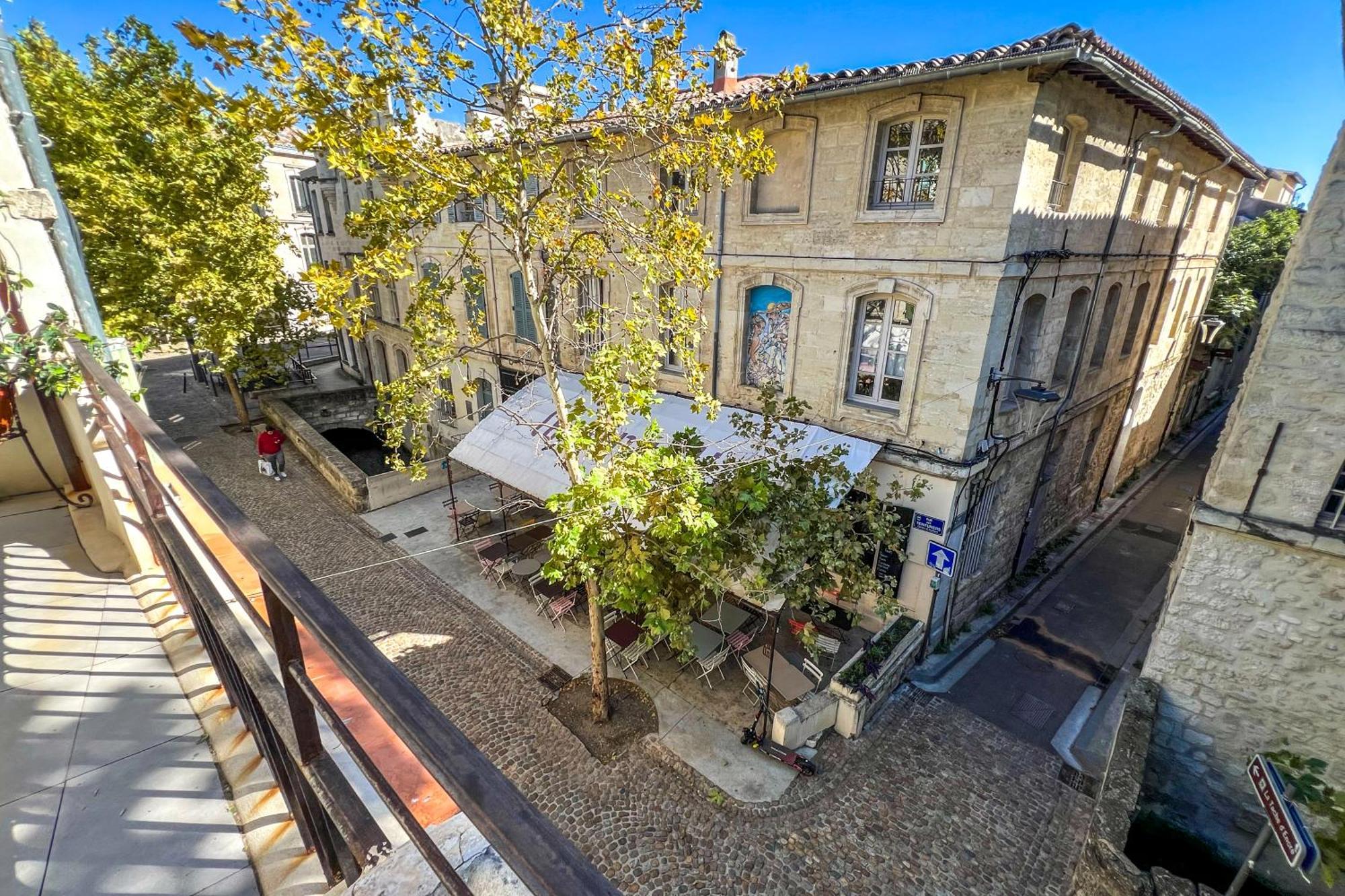 Ac - Private Exterior - Duplex Quartier Des Artistes Daire Avinyon Dış mekan fotoğraf