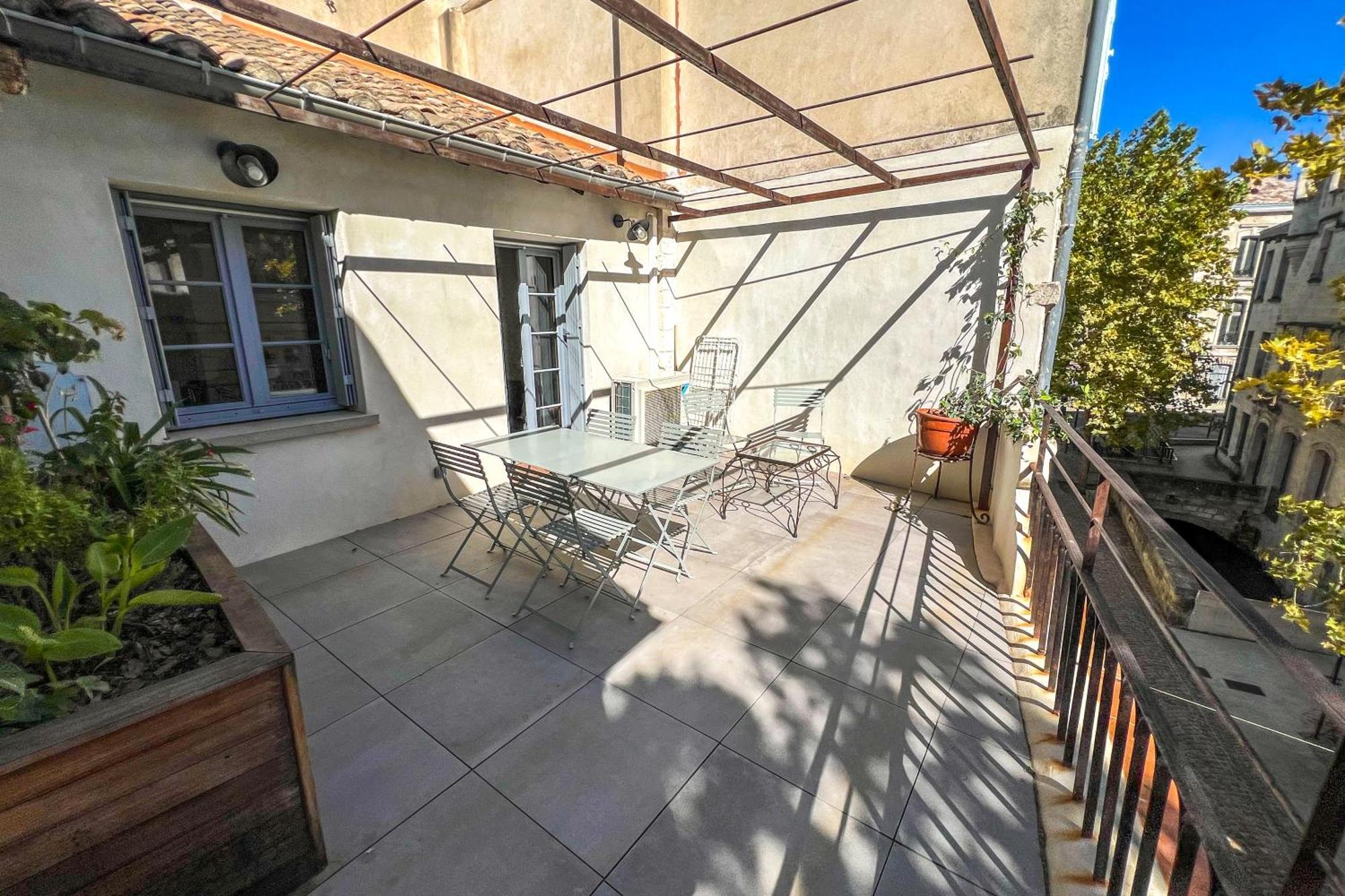 Ac - Private Exterior - Duplex Quartier Des Artistes Daire Avinyon Dış mekan fotoğraf